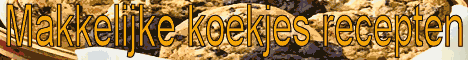 Koekjes Recepten